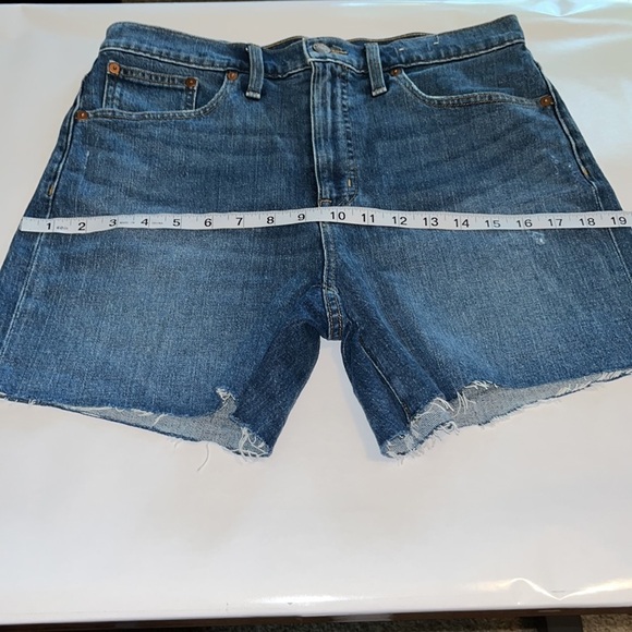 Madewell High Rise Denim Shorts Size 28 - Picture 5 of 16